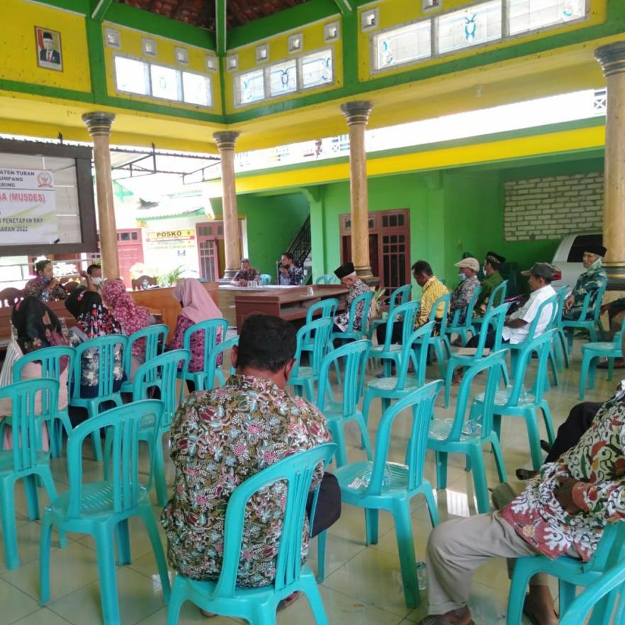Penetapan RKP Desa Cangkring Tahun Anggaran 2022 Desa Cangkring - Plumpang - Tuban